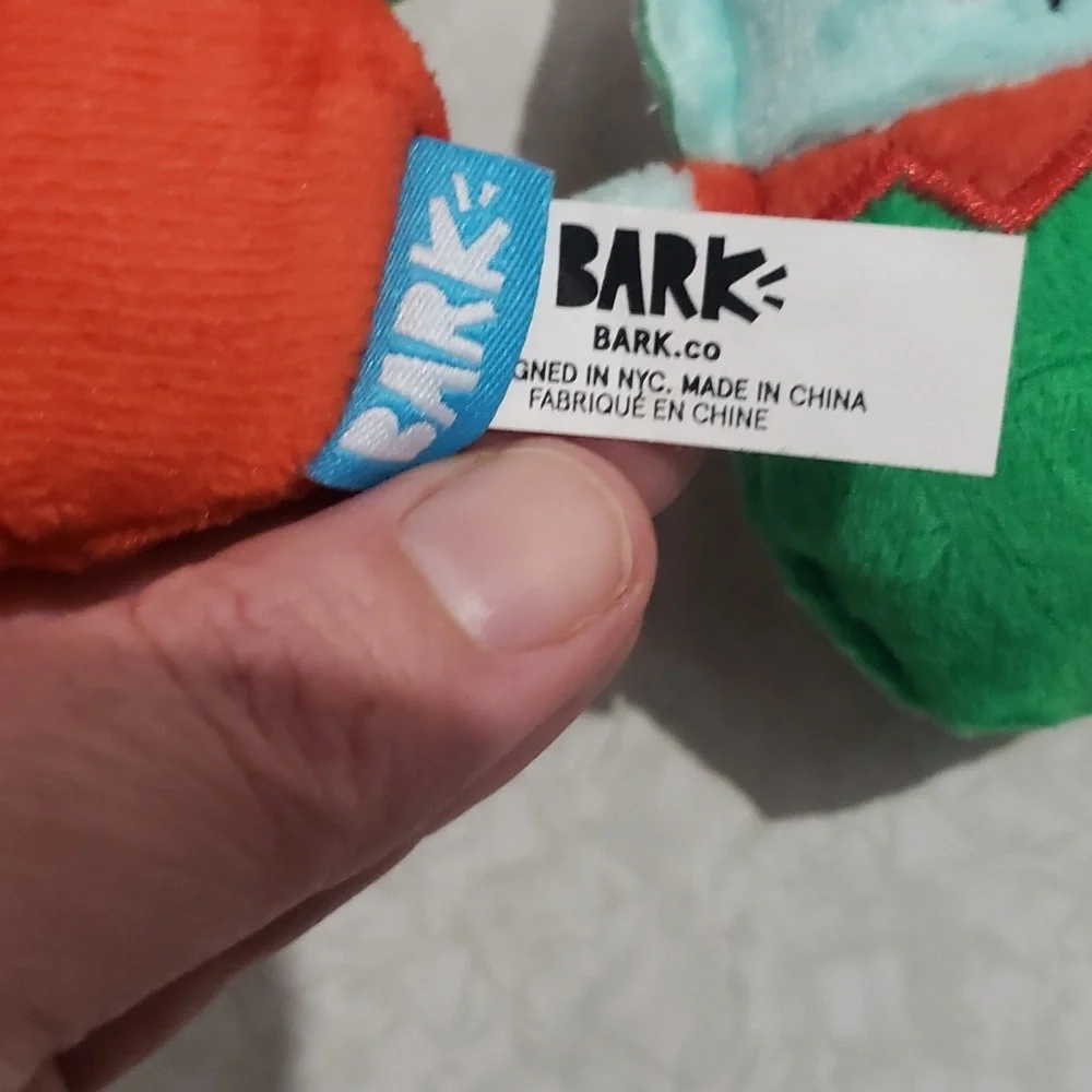 Twinkle & Stinkle Bark brand dog toys Size Small (0-20‎ pounds) NWT